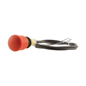  Eaton vész-ki nyomógomb, 38mm, reteszkioldás forgatással, 2ny, 3.5m kábel, c22-pvt-k02-p65-185177