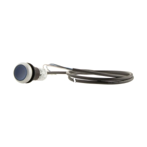   Eaton világító nyomógomb, 24V, 1z, kék, 1m, kábel, c22-dl-b-k10-24-p62-185585