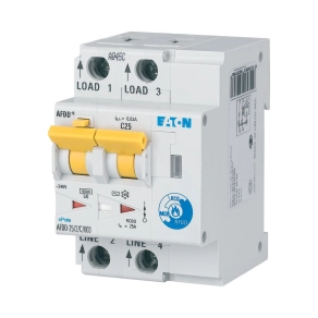   Eaton afdd+ kombinált ívhiba védelmi készülék (3in1) 'a', afdd-25/2/b/003-a-187225