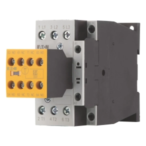   Eaton safety kontaktor, 7.5kW AC3, segédérintkező, 3ny 2z, dilms17-23 (110V 50Hz, 120V 60Hz) -191704