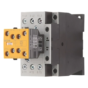   Eaton safety kontaktor, 7.5kW ac3, segédérintkező, 2ny1 nyitó érintkező+ 1 záró érintkező1z el, dilms17-r23 (rdc24) -191724