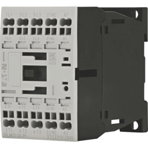   Eaton teljesítmény kontaktor dc, rugós bekötéssel, dilm12-01(24vdc)-pi-199248