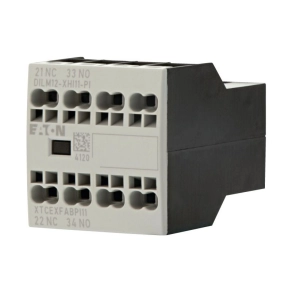   Eaton segédérintkező/2P kontaktor, rugós bekötéssel, dilm12-xhi11-pi-199456