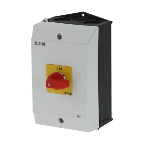   Eaton be-ki kapcsoló három pólusú+n piros tokozott, p1-25/i2-rt/n-207301