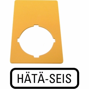 Eaton vész-ki tábla, fi, m22-xzk-sf99-216477
