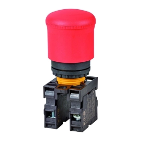   Eaton vész-ki nyomóg., 1z-1ny, visszaáll./húzás, előlapra, m22-pv/k11-216516