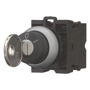   Eaton kulcsos kapcsoló komplett, 1z-1ny, előlapra rögzíthető, m22-wrs/k11-216517