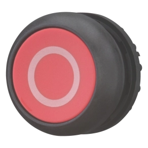 Eaton nyomógomb, lapos, piros, m22s-d-r-x0-216606