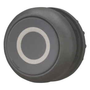 Eaton nyomógomb, lapos, fekete, m22s-d-s-x0-216610