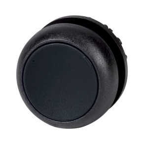 Eaton nyomógomb, lapos, fekete, reteszelt, m22s-dr-s-216614
