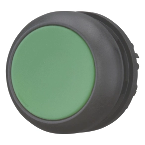 Eaton nyomógomb, lapos, zöld, reteszelt, m22s-dr-g-216620