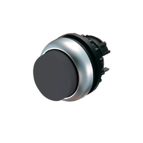 Eaton nyomógomb, magas, fekete, m22-dh-s-216636