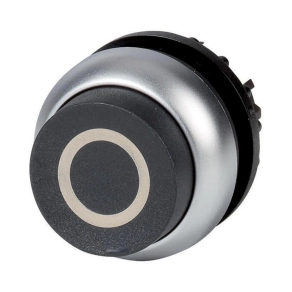 Eaton nyomógomb, magas, fekete, m22-dh-s-x0-216659