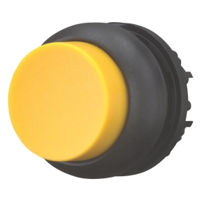   Eaton nyomógomb, magas, sárga, reteszelt, m22s-drh-y-216672
