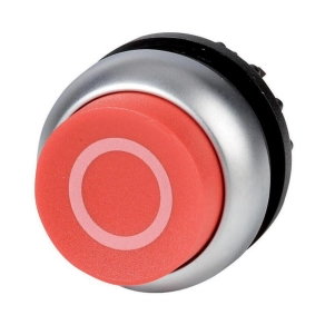   Eaton nyomógomb, magas, piros, reteszelt, m22-drh-r-x0-216675
