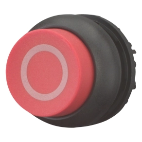   Eaton nyomógomb, magas, piros, reteszelt, m22s-drh-r-x0-216676