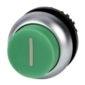   Eaton nyomógomb, magas, zöld, reteszelt, m22-drh-g-x1-216677