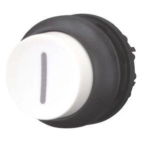   Eaton nyomógomb, magas, fehér, reteszelt, m22s-drh-w-x1-216682