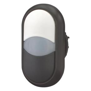   Eaton kettős világító nyomógomb, nyomóg.+lámpa kiemelve, m22s-ddl-ws-216705