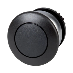 Eaton gombafejű nyomógomb, fekete, m22-dp-s-216712