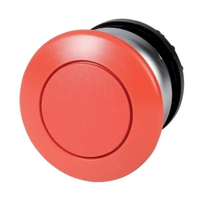 Eaton gombafejű nyomógomb, piros, m22-dp-r-216714