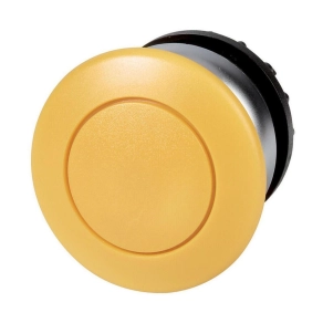 Eaton gombafejű nyomógomb, sárga, m22-dp-y-216718