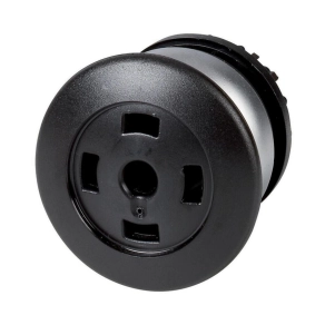 Eaton gombafejű nyomógomb, fekete, m22-dp-s-x-216728