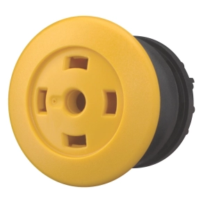 Eaton gombafejű nyomógomb, sárga, m22s-dp-y-x-216739