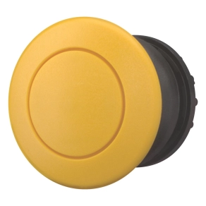   Eaton gombafejű nyomógomb, reteszelt, sárga, m22s-drp-y-216750