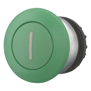   Eaton gombafejű nyomógomb, reteszelt, zöld, m22-drp-g-x1-216753