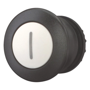  Eaton gombafejű nyomógomb, reteszelt, fekete, m22s-drp-w-x1-216758