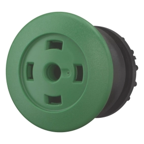   Eaton gombafejű nyomógomb, reteszelt, zöld, m22s-drp-g-x-216767