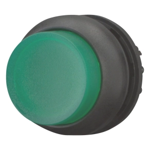   Eaton világító nyomógomb, magas, zöld, reteszelt, m22s-drlh-g-216798
