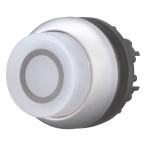   Eaton világító nyomógomb, magas, fehér, reteszelt, m22-drlh-w-x0-216806