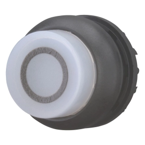   Eaton világító nyomógomb, magas, fehér, reteszelt, m22s-drlh-w-x0-216810