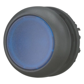 Eaton világító nyomógomb, lapos, kék, m22s-drl-b-216953
