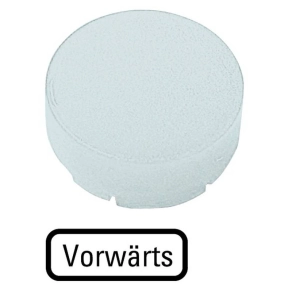 Eaton világító nyomógomb lapka, m22-xdlh-w-d15-218365