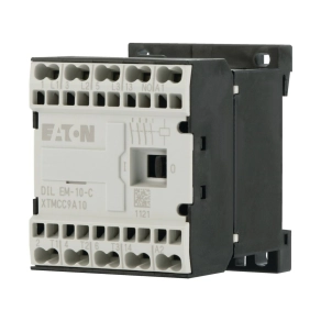   Eaton teljesítmény kontaktor AC-3/400V:4kW, rugóvisszatérítésű, dilem-10-g-c (24V dc) -230165