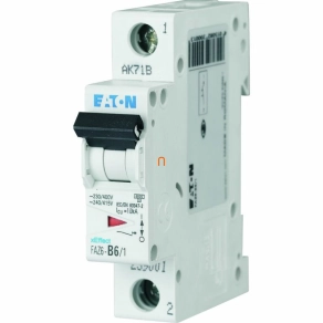 Eaton kismegszakító 1P C 16A 6kA FAZ6-C16/1 (239037)