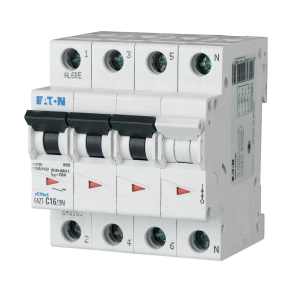 Eaton kismegszakító, 25kA, 3P+0, fazt-b16/3n-241105