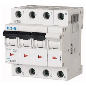 Eaton kikapcsoló három pólusú +Nulla, zp-a40/3n-248266