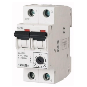   Eaton motorvédő kapcsoló kétpólusú, z-ms-0, 25/2-248390