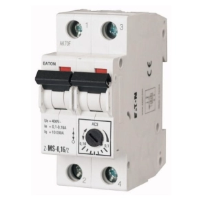 Eaton motorvédő kapcsoló kétpólusú, z-ms-1, 0/2-248393