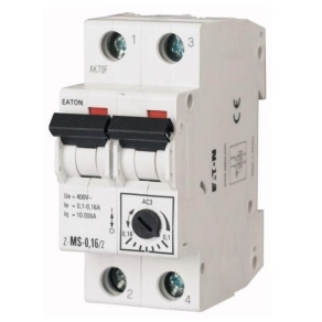 Eaton motorvédő kapcsoló kétpólusú, z-ms-1, 6/2-248394