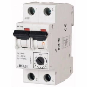 Eaton motorvédő kapcsoló kétpólusú, z-ms-10/2-248398