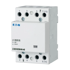   Eaton installációs kontaktor, 4z, 40A (AC1), 230V AC, z-sch230/40-40-248852
