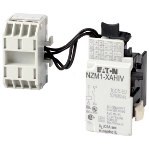   Eaton munkaáramú kioldó + siető segédérintkező, NZM1-xahiv110-130 AC/DC-259780