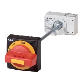   Eaton ajtókupplung forgókar, piros-sárga, nzm1-xtvdvr-260178