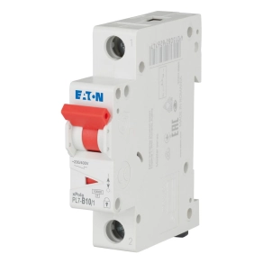 Eaton kismegszakító, 10kA, egypólusú, pl7-b10/1-262674