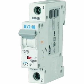 Eaton kismegszakító 1P B 16A 10kA PL7-B16/1